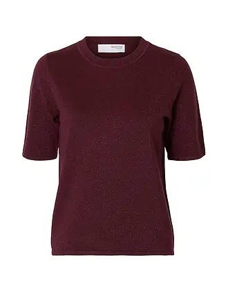 SELECTED FEMME | Pullover SLFLURA | dunkelrot